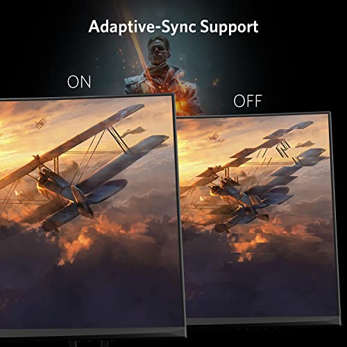 Fiodio 35” Ultra Wide Qhd 21:9 Gaming Monitor, With Adaptive Sync, 120Hz Refresh Rate, Picture In Picture, By Srgb 99%, 2Xhdmi 2Xdisplay Ports, R1800, 3440*1440P, (Dp Cable Included), Black (V3L6W) #TOP1