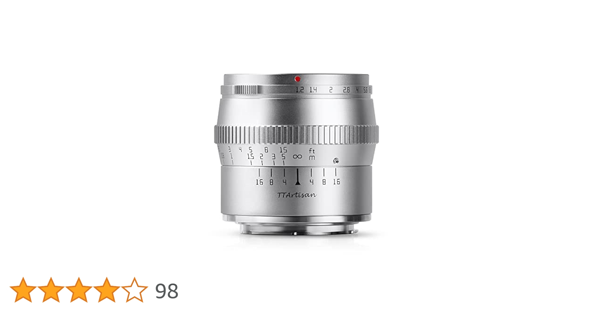 TTArtisan 50mm f1.2C Xマウント フジ 単焦点 銘匠光学 TTartisan 50mm F1.2 APS-C 大口径 単焦点レンズ 富士