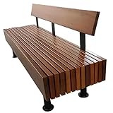 【Matériau Durable】 Construction en acier inoxydable des bancs de jardin et éléments extérieurs, idéal pour une utilisation extérieure toute l’année