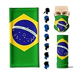 Haarband Stikkma Multifunktionstuch Brasilien Face Pad+