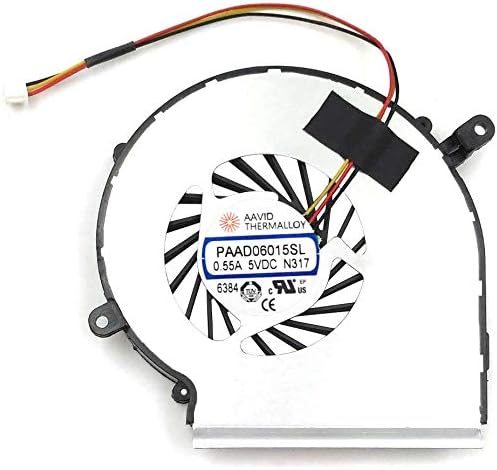 Laptop GPU Cooling Fan 3-Wire for MSI GE62 GE72 PE60 PE70 GL62 GL72 Compatible Part Number: PAAD06015SL (NOT CPU Fan!!!)