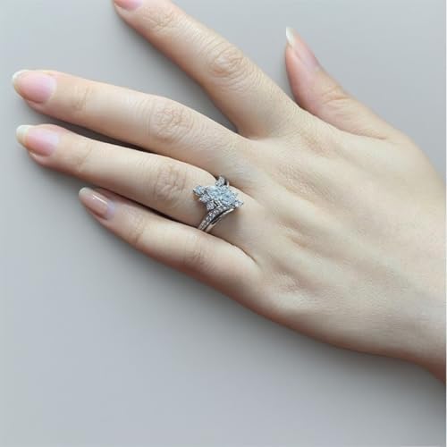 1-4 Carat Marquise Moissanite Engagement Rings for Women 10K/14K/18K Solid Gold Moissanite Rings Wedding Bridal Rings Promise Rings for Her Free Engraving4