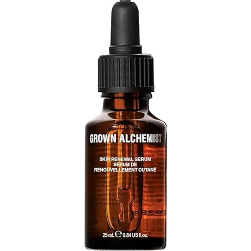 Grown Alchemist Skin Renewal Face Serum Echinacea & Ashwagandha - Niacinamide für Hautbarriereschutz, feuchtigkeitsspendendes Hyaluron Serum, Anti Aging gegen Falten, 25 ml