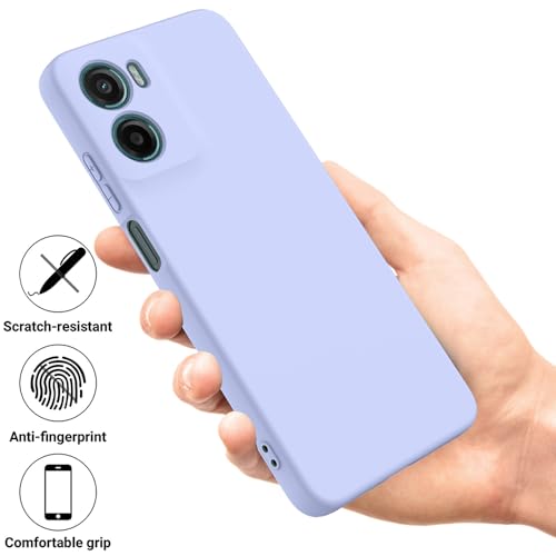 Image of Back Cover for Motorola Moto G06 4G / G06 Power 4G | Full Camera Protection | Premium Liquid Silicon Case | Flexible Bumper Case for Motorola Moto G06 4G / G06 Power 4G (Purple)