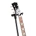 K&M Konig & Meyer 17670.000.55 Memphis Pro Guitar Stand | Sturdy Heavy Duty Adjustable Height Frame | Protective Rubber | Flexible Hook-In Clamp Secures Neck | Folds Flat | Fits All Guitars | Black