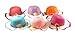 Girls Tea Party Hat Assortment - 4 Children Sun Hats - Assorted Colors