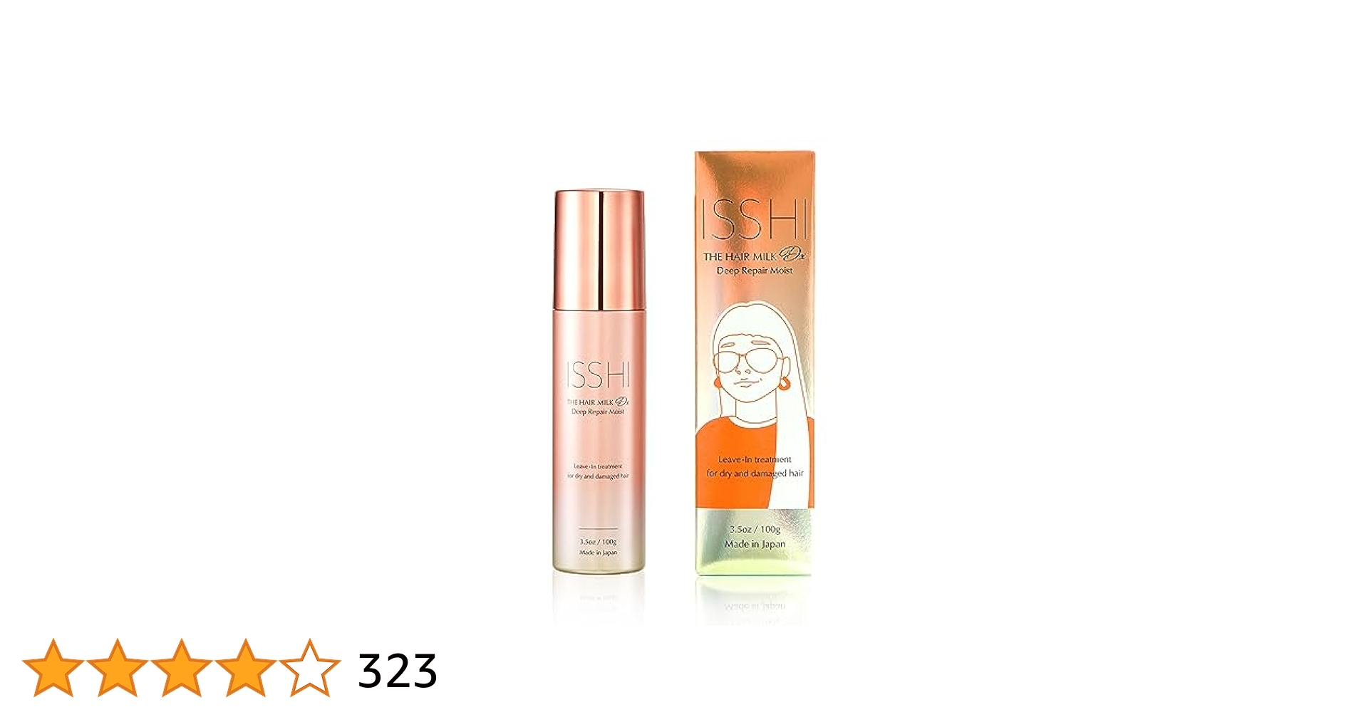 Amazon | ISSHI イッシ ザ ヘアミルク Dx ディープリペア