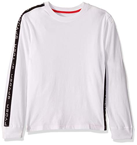 Spyder Boys' Big Jersey Knit Long Sleeve Graphic Tee