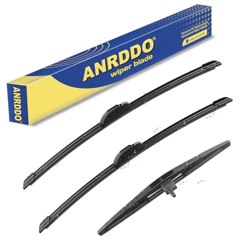 ANRDDO Windshield Wipers for Honda Pilot Cover