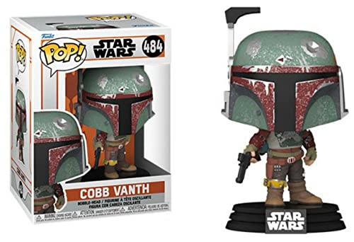 Star Wars: O Mandaloriano – Boneco Funko Pop! de Cobb Vanth [O Marshal] (junto com a capa protetora