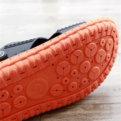 Men's Sandals Outdoor Rubber Closed Toe Beach Shoes Shoes Fisherman Anti-Slip Casual Sandal Fashion Slippers4