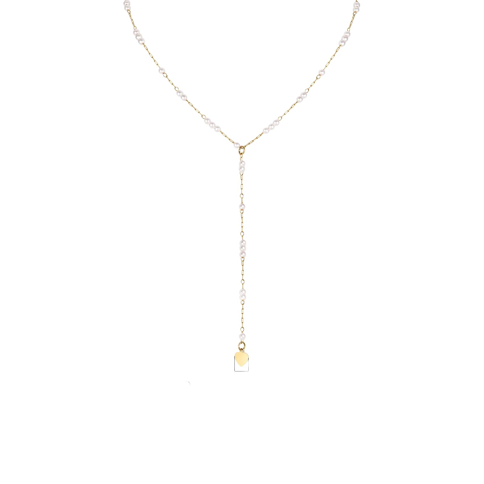 Collier en V pour femmes élégant bijou d'individualité à frange longue - 7