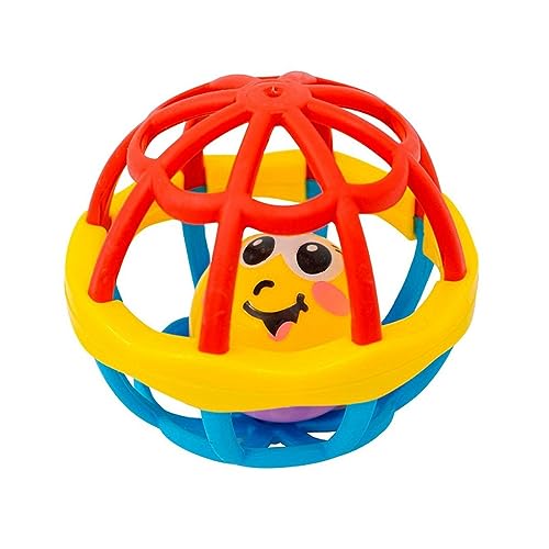 Baby Ball Cute Colors, Mordedor Chocalho Para Bebes Macio Divertido Bola Mordedor