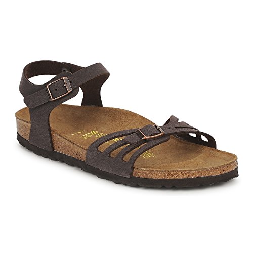 Birkenstock Bali, Sandalia con Pulsera para Mujer, Marrón (Brushed Habana Brushed Habana),...