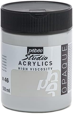 Pébéo 172357 - Studio Acrylics Fine Acrylic - Acrylic Paint - Iridescent Acrylic - Iridescent Blue-Green, 500 ml, (Pack of 1)