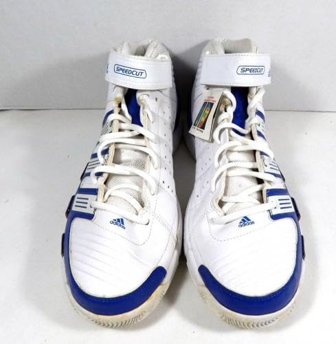 Mens 2009 Adidas Speedcut High White/Basketball Shoes Size 15 G06731 - NBA  Game Used at Amazon's Sports Collectibles Store
