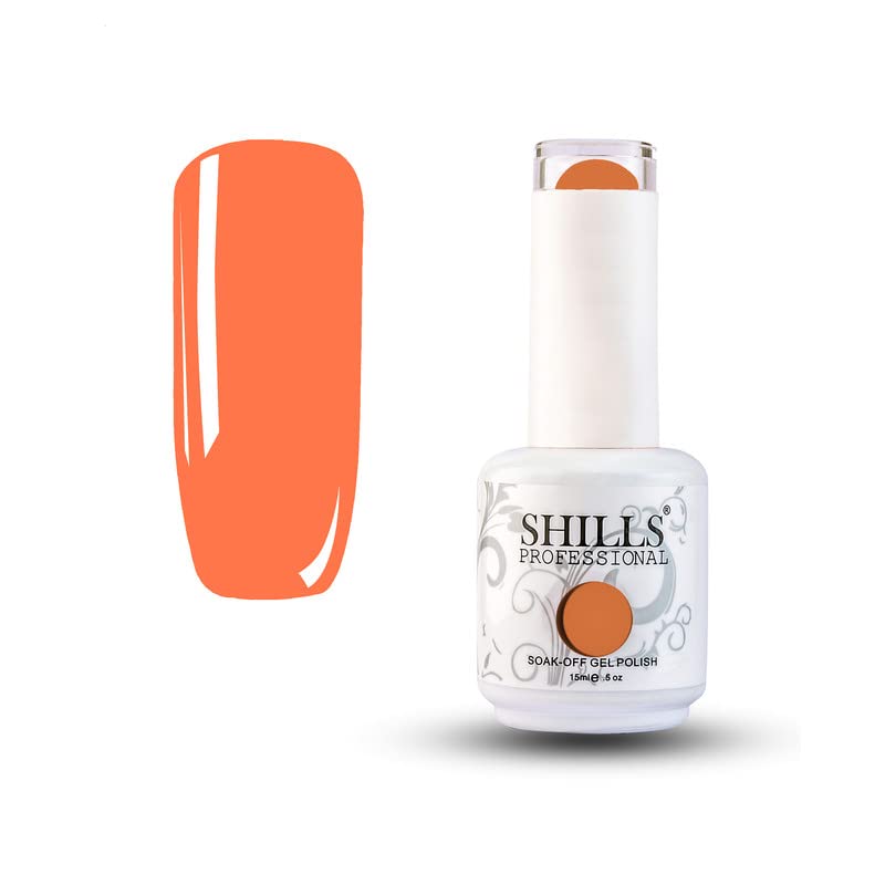Image of Shills Professional Uv /Led Soak Off Gel Polish (Gel Nail Polish) Glossy Finish Nail Polish Color Shade 11, 15 Ml