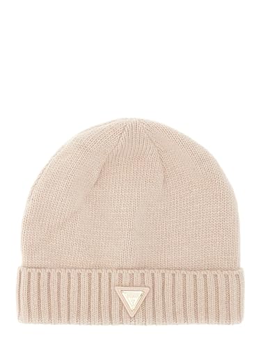 Guess Chapeau femme V4BZ08Z39B0 Bonnet Sweater Neutral Milk AI25, beige, Taille Unique