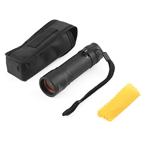 Monocular Telescope by ALZERO, 10X25 High Power HD Monocular with Pouch and Clean