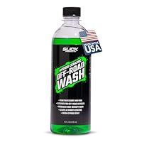 Slick Products Total Off-Road Wash Super Concentrate – Thick Foaming Car Wash Soap with Hybrid-Ceramic Formula for Dirt Bikes ATV UTV Trucks Jeeps and More – Foam Cannon Ready – 16 oz