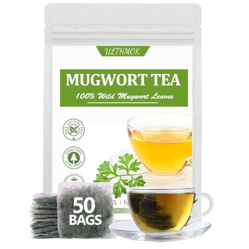 Premium 50 Mugwort Tea Bags Roasted