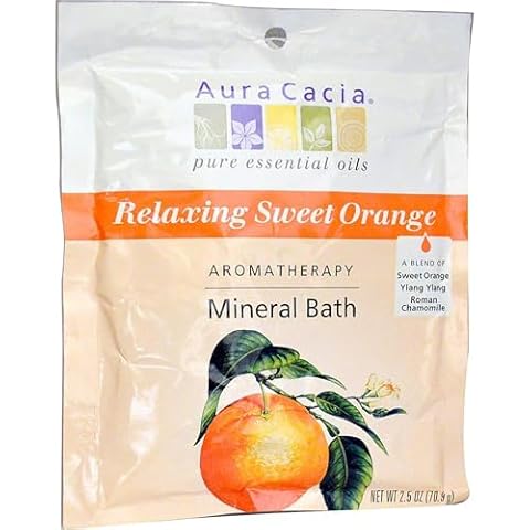 Aura Cacia Sweet Orange Bath Salts Cover