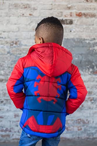 Marvel Zip Up Cosplay Puffer Jacket Toddler to Big Kid Sizes (2T - 14-16)3
