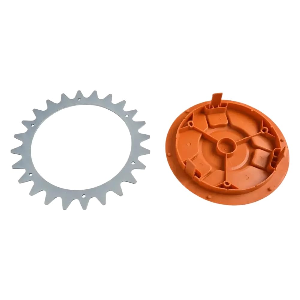 Couvercle de moyeu de roue avec 2 goujons antidérapants, Compatible avec le Robot tondeuse à gazon S et M