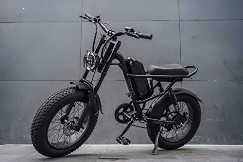 Cjc Electric Bike For Adults, 550W Motor 39 Mph Max Speed Electric Dirt Motorbike With 48V 15.6Ah Removable Battery, 20"×4" Fat Tire Mountain Ebike，Ship From Us #TOP6