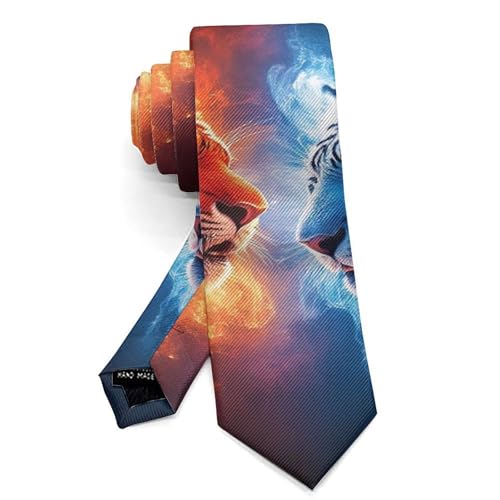 Supdreamc Men & Boys Skinny Paisley Necktie - 3D Printed Slim Tie for Groomsmen, Party3