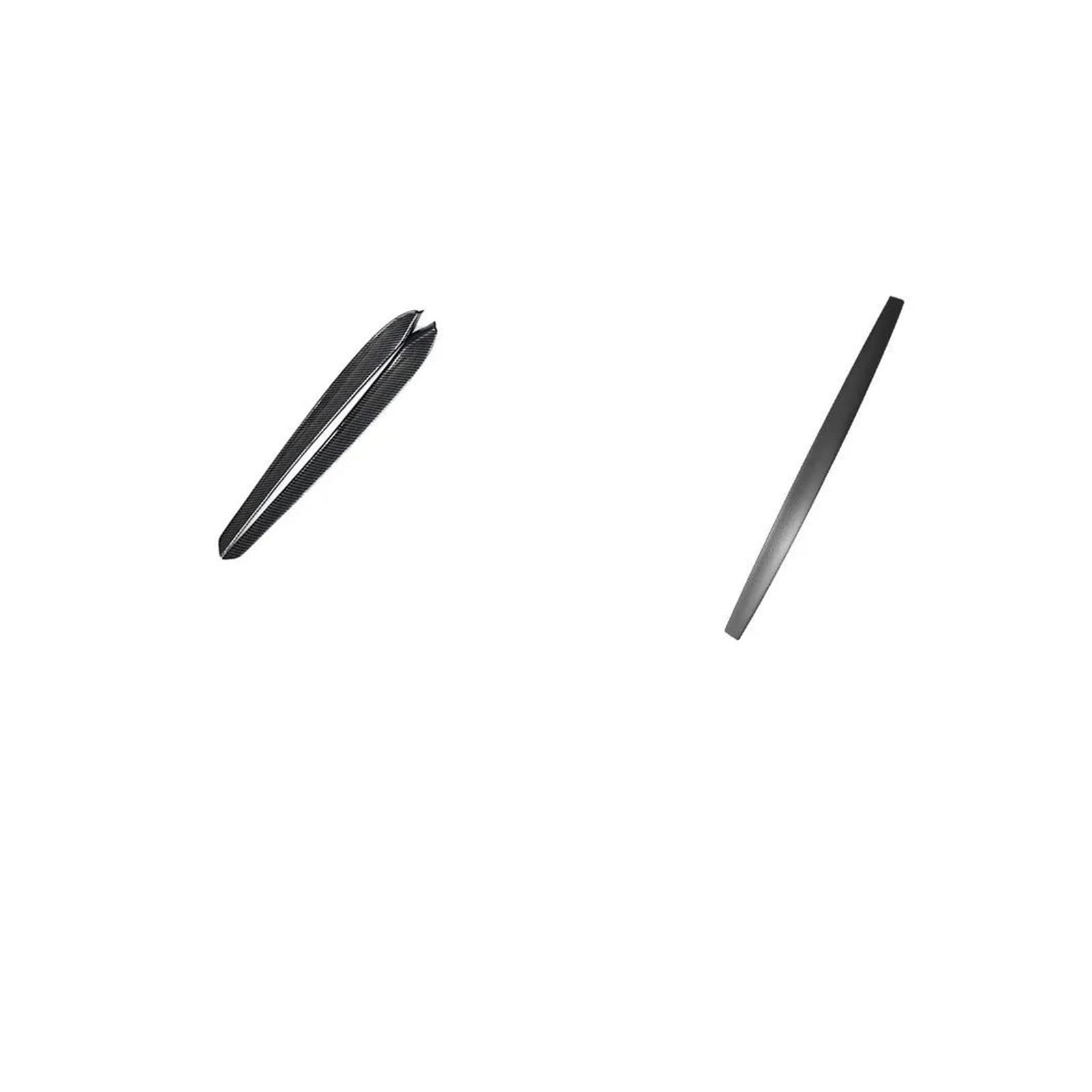 Car Interior Dashboard Cover for Tesla for Model 3 2023 Real Carbon Fibre Center Console Instrument Trim for Model Y Accessories for Model3 2022(1 and 2 Matte)