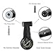 Venzo Bicycle Air Tire Pressure Gauge - High or Low Pressure Presta Schrader PSI or Bar - Great for Bike Car Truck Motorcycle Tire and Suspension Shock 160 PSI /11 Bar