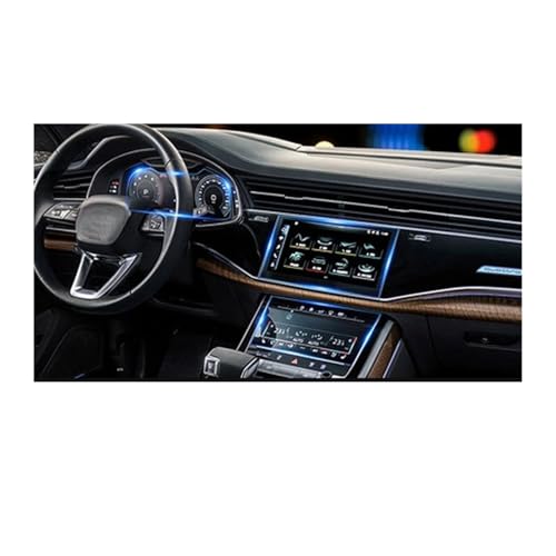Film protection navigation Audi A6 C8 2018-2023 en verre trempé anti-rayures 4PCS