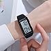 Gosasa Square Men's Women's Leisure Sports Digital Watch - Suitable for Students and Teenagers - Multifunctional Watch - Waterproof LED Watch - Fashion Minimalist Design