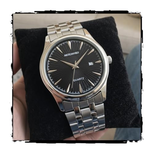 Image of Affordable Men's Wrist Watch Under 499 | Men Watch | Classic Round Dial | Quartz Movement | Stainless Steel Belt | Lightweight & Durable Design | Analog Display | Adjustable Lock |Trendy Party & Office Wear