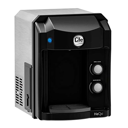 Purificador Agua Ozonizada Alcalina Ionizada Top Life - 127V (Preto)