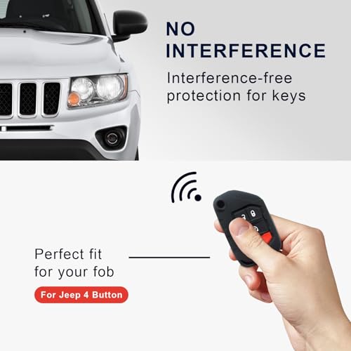 Étui en silicone premium pour clé Jeep Gladiator de 2019 à 2024 - 4