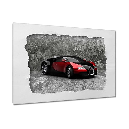 Voiture super rapide Veyron tableau décoration murale passion auto