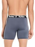 Hurley Męskie standardowe bokserki ze stretchem, zestaw 5 sztuk, liście Dypsis