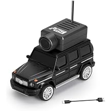 GoolRC WLtoys 6406 Mini RC Car, 2.4GHz 164 Scale FPV Remote Control Car with Camera 720P, APP Control Vehicle with LED Lights for Adults, Without Remote Controller Black