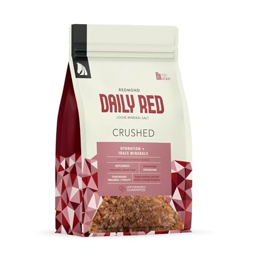 REDMOND Rock Crushed Loose Mineral Salt Electrolyte Supplement for Horses (5 LBS)