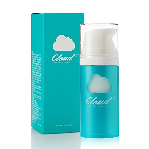 Cloud 9 Magic Capsule Cleanser 80ml - O2 Bubble Facial Cleanser, Sebum Control, Removes Dead Skin Cells and Impurities from Pores