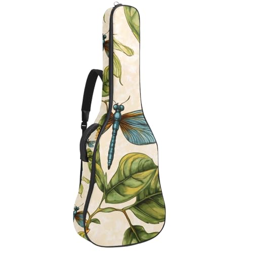 Housse guitare acoustique tournesol 109cm en tissu Oxford