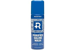 Premium Piercing Aftercare: Purified Saline Wash for Ultimate Soothing