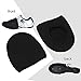RiToEasysports 1 Pair Cycling Shoe Toe Covers, Windproof Bikes Racing Half Foot Case Shoe Covers Lock Cover