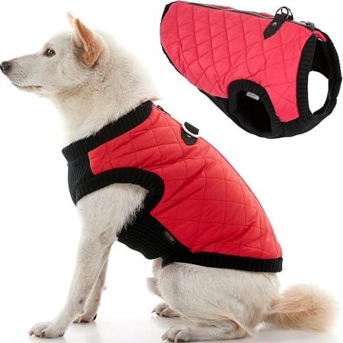 Image of Gooby Fashion Vest Dog Jacket, Red, Medium