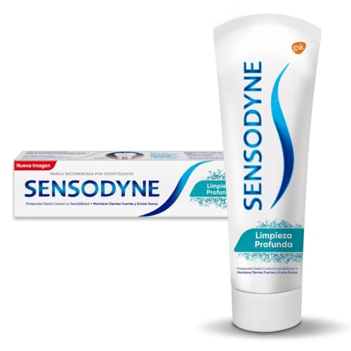 Higiene Bucal Y Dental, Drugstore Pasta de dientes Sensodyne Deep Clean para dientes sensibles, 113 g