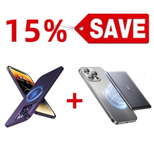 TORRAS 5,000mAh MiniMag Power Bank — Buy Together to Save 15%
