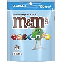 M&Ms Crunchy Cookie Milk Chocolate Snack & Share Bag 120 g