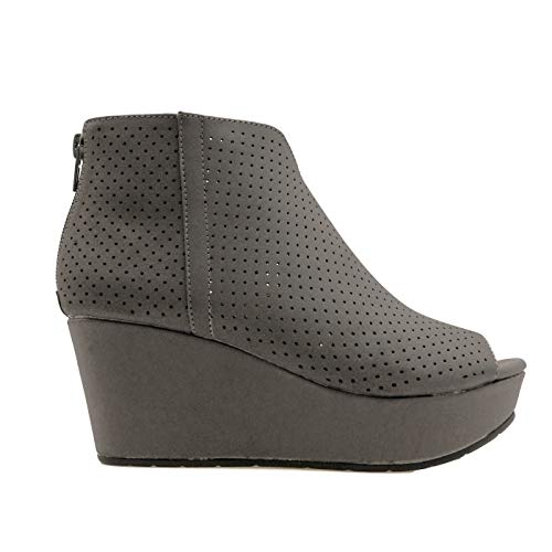 pierre dumas closed toe wedges
